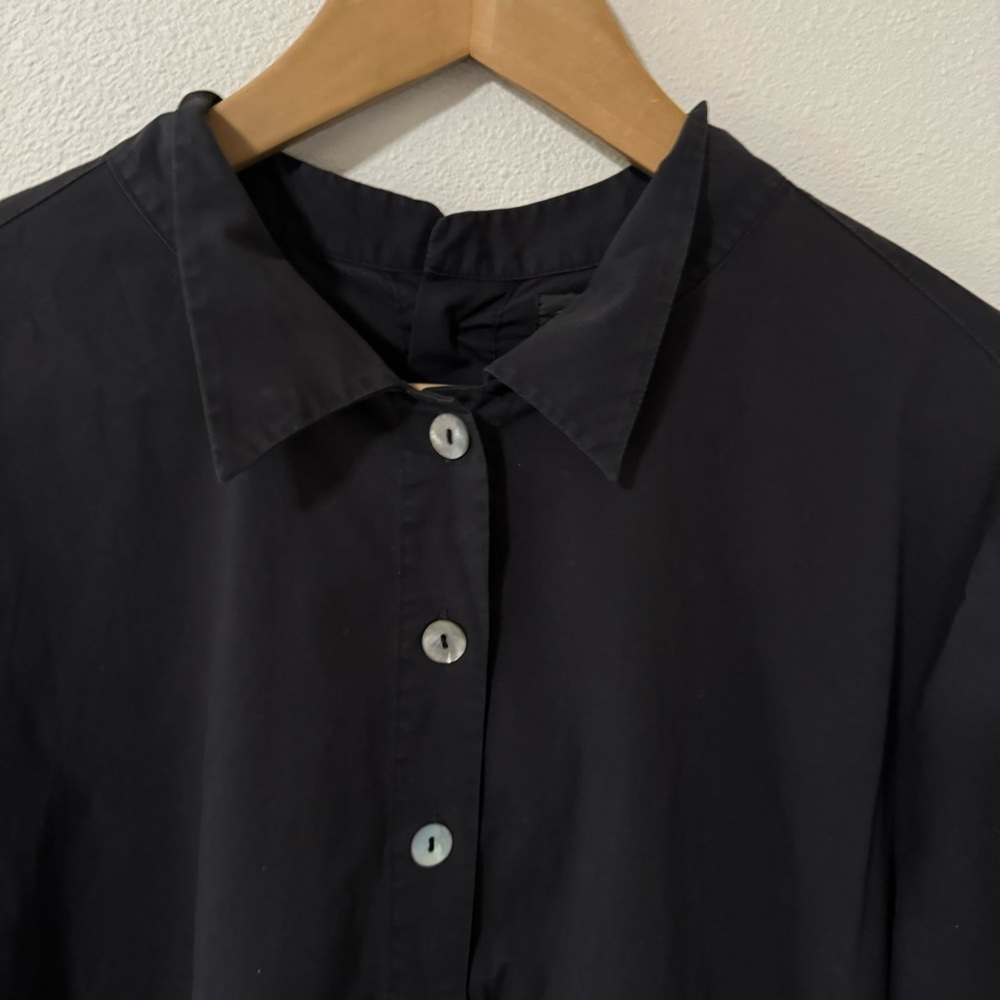 Elemente Clemente Double Sided Button Longline Bl… - image 3